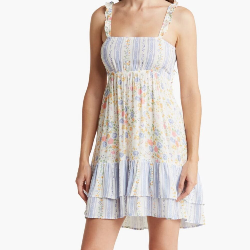EUC Maaji Backyard Spell Reversible Cutout Coverup Dress  Size M